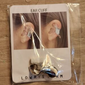 Silver Ear Cuff